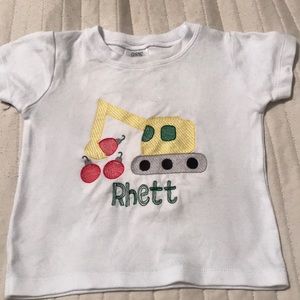 Custom Rhett construction Christmas shirt